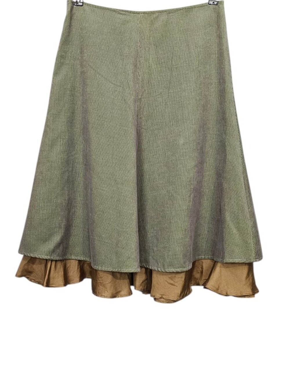 Plenty by Tracy Reese Anthropologie Flared Wool Ruffled Silk Cottagecore Skirt 4
